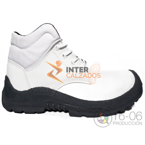827 BOTÍN DIELÉCTRICO BLANCO CON PUNTERA Ref: 827