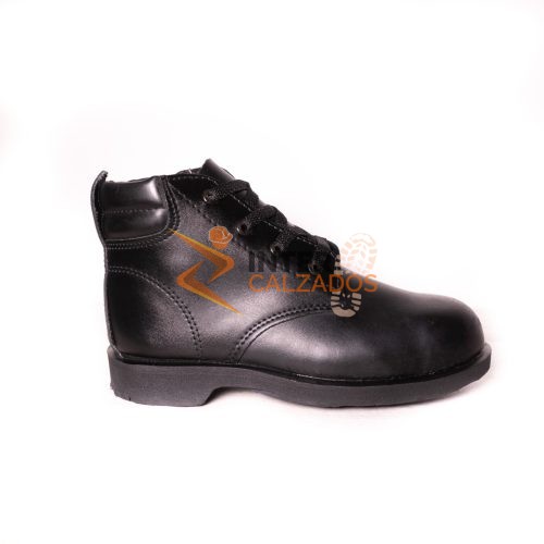 102 BOTÍN EN CUERO CON PUNTERA DE ACERO VULCANIZADO REF: 102
